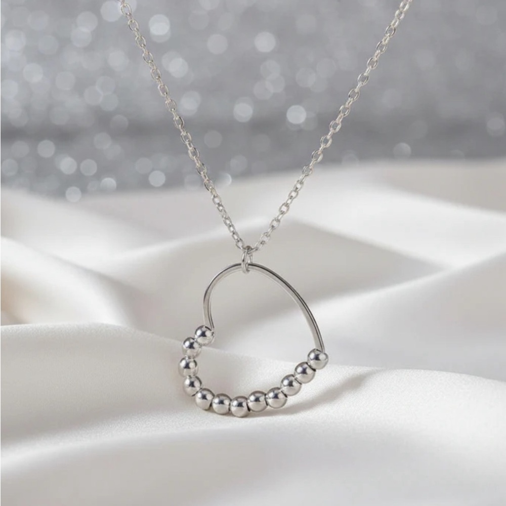 Heart Spinner Necklace